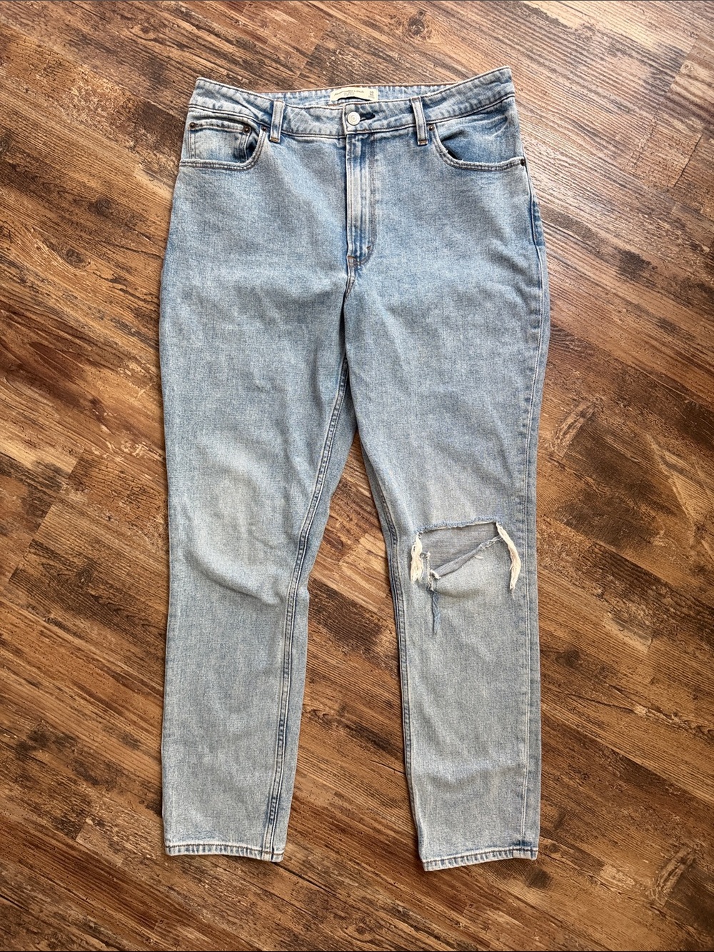 Abercrombie & Fitch Curve Love High Rise The Skinny Jean Size 30 Long